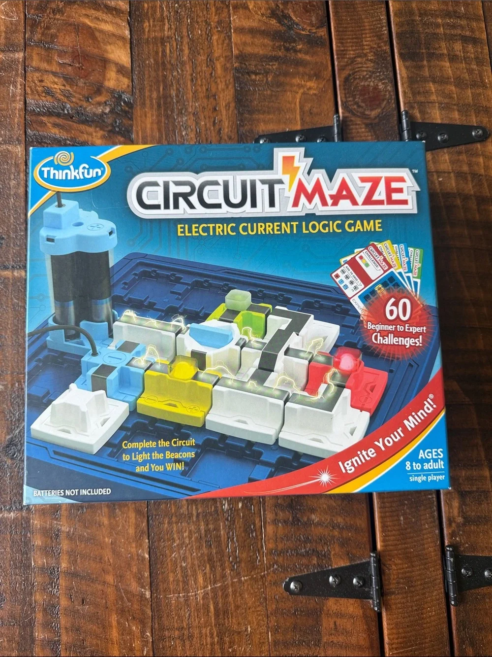 ThinkFun Circuit Maze Electric Current Logic Game STEM Puzzle Ages 8+